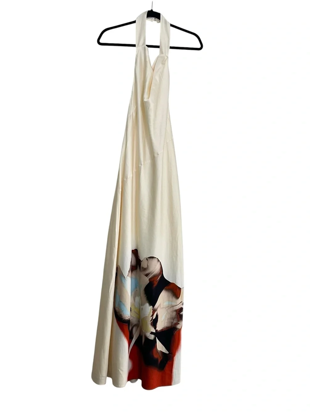 NEW Significant Other Astryd Halter Maxi Dress with Abstract Print, Size 10 - Picture 4 of 7